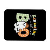 Magnet Flexible Halloween Pregnancy Pregnance Mom To Be Expecting (Horizontal)