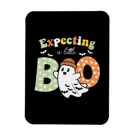 Magnet Flexible Halloween Pregnancy Pregnance Mom To Be Expecting (Vertical)
