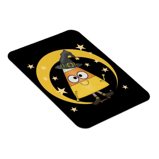 Magnet Flexible Halloween sorcière de maïs de bonbons (Côté Droit)