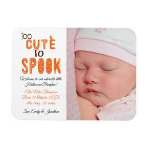 Magnet Flexible Halloween Trop mignonne Pour Parler Photo Nouvelle
