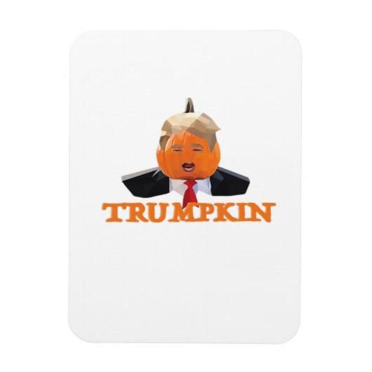 Magnet Flexible Halloween Trumpkin (Vertical)
