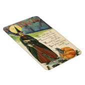Magnet Flexible Halloween Witch Vintage (Côté Droit)