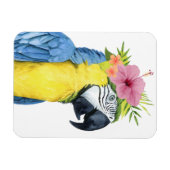 Magnet Flexible Halo tropical - Perroquet (Horizontal)