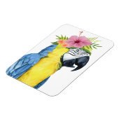 Magnet Flexible Halo tropical - Perroquet (Côté Gauche)