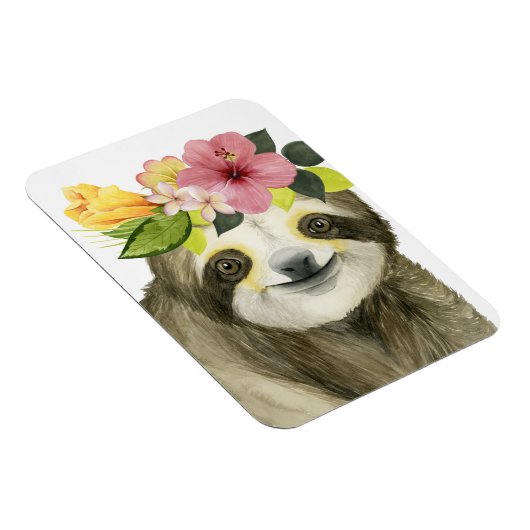 Magnet Flexible Halo tropical | Sweet Sloth (Côté Droit)