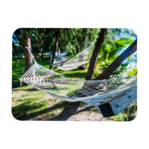 Magnet Flexible Hamac sur la plage, Fidji