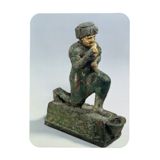 Magnet Flexible Hammurabi, roi de Babylone, praying before a sacre (Vertical)