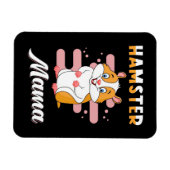 Magnet Flexible Hamster Mama (Horizontal)