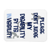 Magnet Flexible Handicap/INvisibilité...RSD/CRPS (Horizontal)