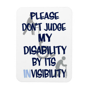 Magnet Flexible Handicap/INvisibilité...RSD/CRPS