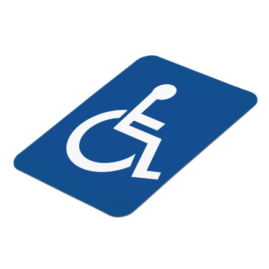 Magnet Flexible Handicapé (Côté Gauche)