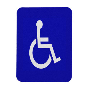 Magnet Flexible Handicapés handicapés