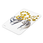 Magnet Flexible Hands Outstretched with Golden Globes (Côté Gauche)