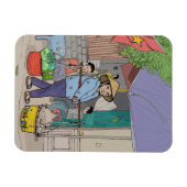 Magnet Flexible Hanoï Street Hawker Vietnam (Horizontal)