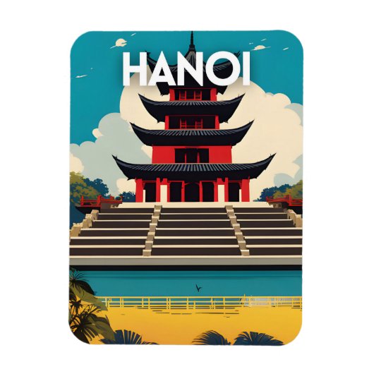 Magnet Flexible Hanoi Vietnam (Vertical)