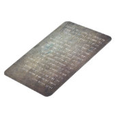 Magnet Flexible Hanoukka Hébreu Al Hanisim Prière Judaïque Art (Côté Gauche)