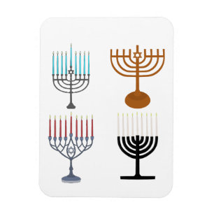 Magnet Flexible Hanukkah Judaïsme Juif Religion