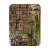 Magnet Flexible Hanuman Langurs ou noir, commun ou gris (Vertical)