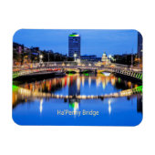 Magnet Flexible Ha'Penny Bridge, Dublin, Irlande (Horizontal)