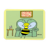 Magnet Flexible Happy Bee Large Aimant (Horizontal)