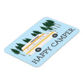 Magnet Flexible HAPPY CAMPER Vanlife RVing Motorhome Trees (Côté Gauche)