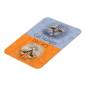 Magnet Flexible Happy Chat Fed Sad Chat faim (Côté Gauche)