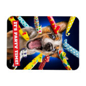 Magnet Flexible Happy Dog Party Blowers (Horizontal)