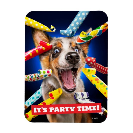 Magnet Flexible Happy Dog Party Blowers (Vertical)