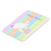 Magnet Flexible Happy Easter Bunny and Eggs (Côté Gauche)