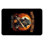 Magnet Flexible Happy Halloween, Home run, baseball (Horizontal)