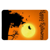 Magnet Flexible Happy Halloween Silhouette paysage (Horizontal)