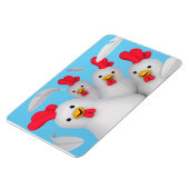 Magnet Flexible Happy hen (Côté Gauche)