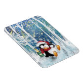 Magnet Flexible Happy Penguin - Noël (Côté Droit)