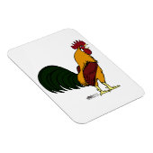 Magnet Flexible Happy Rooster (Côté Droit)