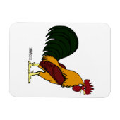 Magnet Flexible Happy Rooster (Horizontal)