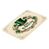 Magnet Flexible Happy St. Patrick’s Day Shamrock Design (Côté Gauche)