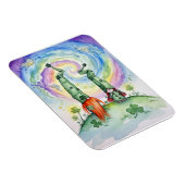 Magnet Flexible Happy St. Patrick's Day  (Côté Droit)