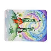 Magnet Flexible Happy St. Patrick's Day  (Horizontal)