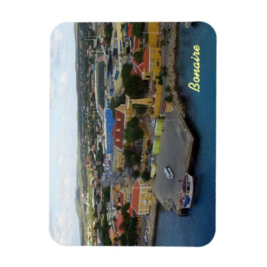 Magnet Flexible Harborfront de Kralendijk (Vertical)