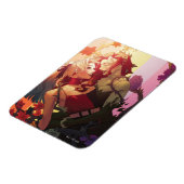 Magnet Flexible Harley Quinn & Poison Ivy Pride Couverture comique (Côté Gauche)