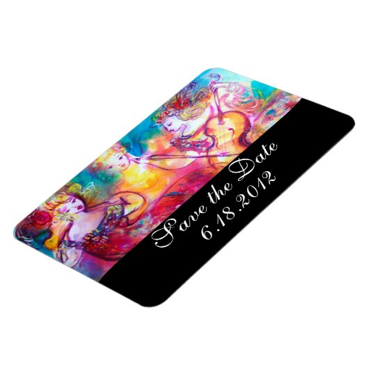 Magnet Flexible HARMONY TRIO SPRING CONCERT, Enregistrer la date (Côté Gauche)