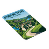 Magnet Flexible Harpers Ferry États-Unis (Côté Droit)
