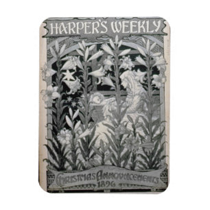 Magnet Flexible 'Harper's Weekly', Annonces de Noël 1896 (l