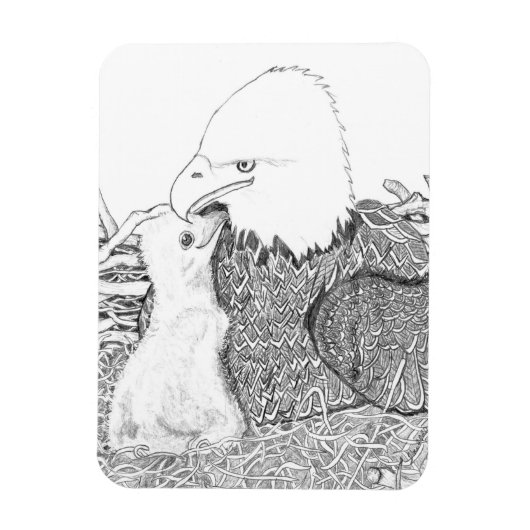 MAGNET FLEXIBLE HARRIÈTE AMOUREUX D'UNE MÈRE + CUDDLE E16 BÉBÉ (Vertical)