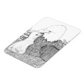 MAGNET FLEXIBLE HARRIÈTE AMOUREUX D'UNE MÈRE + CUDDLE E16 BÉBÉ (Côté Gauche)