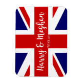 Magnet Flexible Harry & Meghan | Commémoration royale des Mariages (Vertical)
