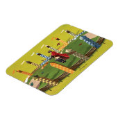 Magnet Flexible HARRY POTTER™ à la recherche de l'entonnoir d'or (Côté Gauche)