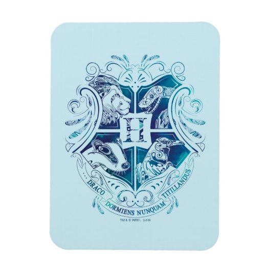 Magnet Flexible Harry Potter | Aguamenti HOGWARTS™ Crest (Vertical)