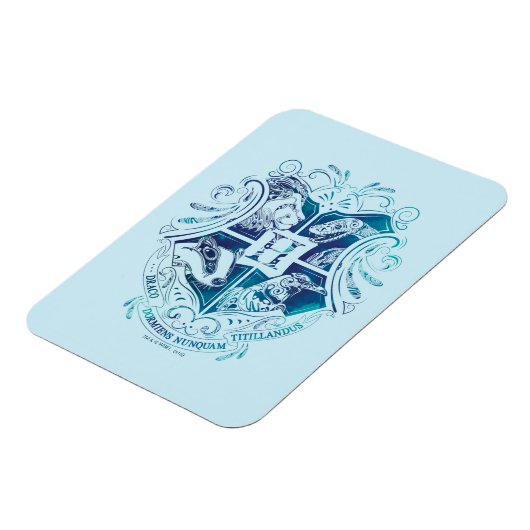 Magnet Flexible Harry Potter | Aguamenti HOGWARTS™ Crest (Côté Gauche)
