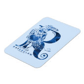 Magnet Flexible Harry Potter | Aguamenti RAVENCLAW™ Graphique (Côté Gauche)